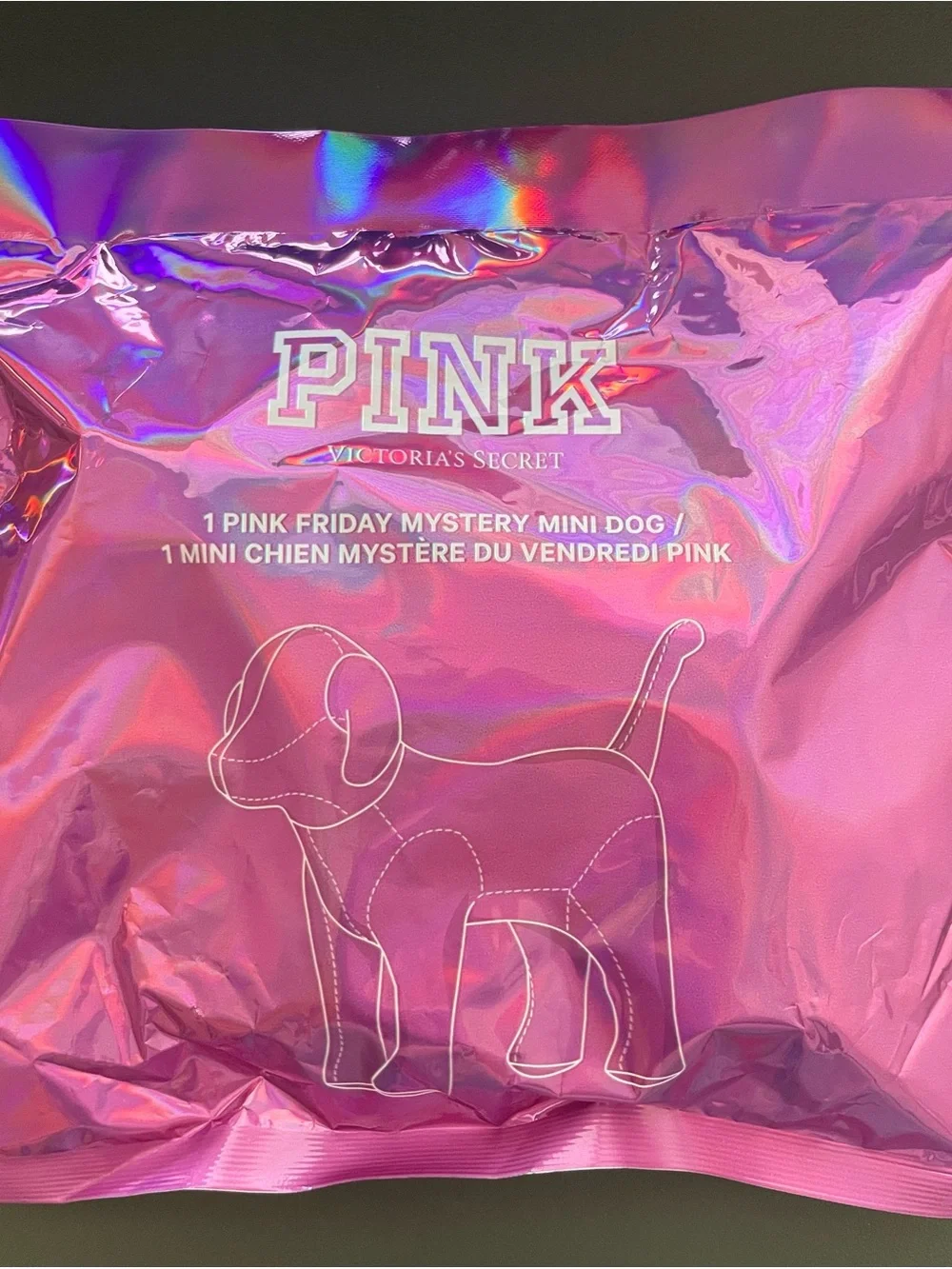 Victoria's Secret PINK 2026 Mystery Mini Dog 1 BRAND NEW UNOPENED Blind Box